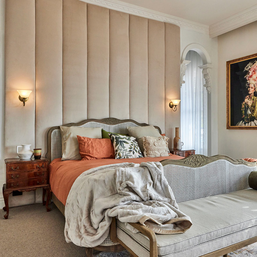 Upholstered Wall Panels for Stylish Room Designs
